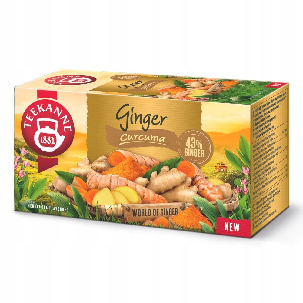 Чай фруктовий Teekanne Куркума та імбир, 20п.х2,25г