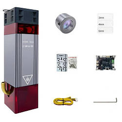 Потужний лазер із подаванням повітря для різання гравіювання 80Вт 450нм LT-80W-AA-PRO