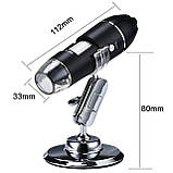 Цифровий USB мікроскоп (трихоскоп) 1000X-кратний ZOOM та Wi-Fi, фото 6