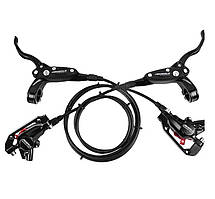 Гідравлічне гальмо Jederlo, комплект, переднє та заднє (DISC-521)