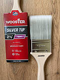 Пензель малярний для всіх фарб Wooster Silver Tip soft 64 мм, фото 6