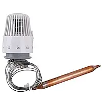 Термоголовка з виносним датчиком М30х1,5 20-60*С (біла/чорна) Rossini