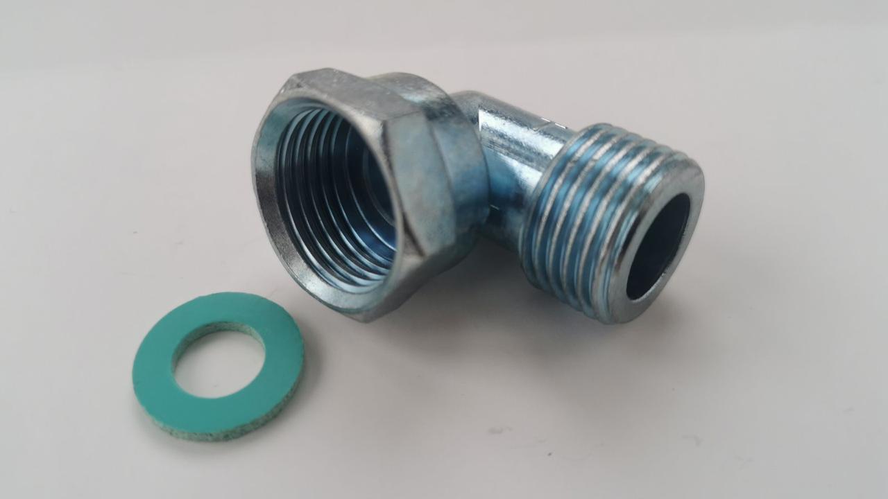 Фітинг (куточок) для безпечного під'єднання газової плити на природний газ, фото 1