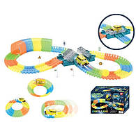 Трек іграшковий з машинками та підсвічуванням CF1801