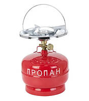 Газовий балон 5 л у комплекті з нагрівачем Nurgaz 310P, фото 3