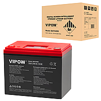 Аккумуляторный блок Vipow LiFePO4 12В 100 Ач с Bluetooth