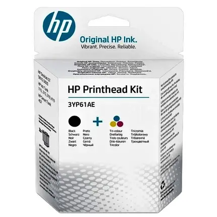 Комплект друкувальних головок HP Ink Tank 115/315/319/410/415/419 Black+Tri-Color (3YP61AE), фото 1