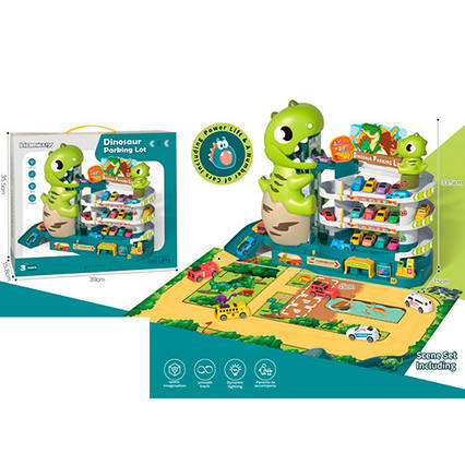 Гараж іграшковий з машинками та ліфтом 3310A