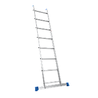 Лестница алюминиевая односекционная 1х8 (2.23 м)