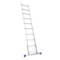 Лестница алюминиевая односекционная 1х10 (2.79 м)