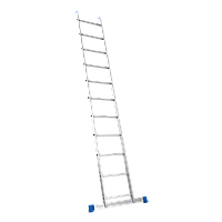 Лестница алюминиевая односекционная 1х11 (3.07 м)