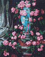 Набор с алмазной мозаикой "Удивительные розы" 40х50см
