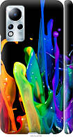 Чехол 3D пластиковый матовый EndorPhone Infinix Note 11 брызги краски (3957m-2754-26985) QM, код: 7982904