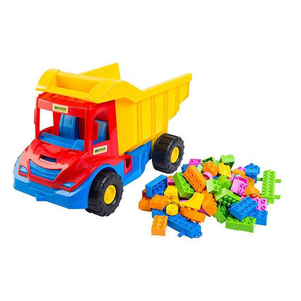 Іграшкова машинка вантажівка з конструктором Multi truck