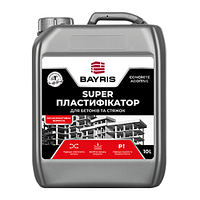Пластифікатор Bayris для бетонів і стяжок SUPER 10 л "Super Байрис"