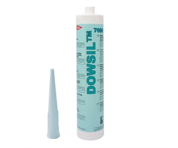 Клей герметик нейтральний низькомодульний Dowsil 7093 білого кольору 310мл