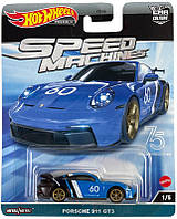 Машинка Hot Wheels Premium - Porsche 911 GT3 - 2023 Speed Machines (1/5) - Car Culture - HKC45