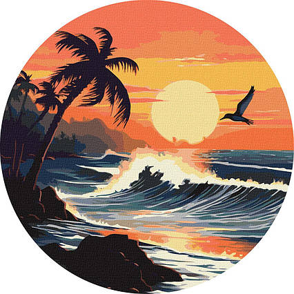 Картина за номерами "Чудова стихія" d39см