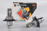 Лампы LED Cyclone H4 type-32 v2 ( type 33 ) 6000k 4800Lm