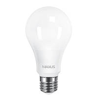 Лампа світлодіодна Maxus A65 (12W, 3000K, 220V, E27), 2 шт.
