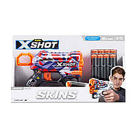 Быстрострельный бластер X-SHOT Skins Menace Malice, 36515M