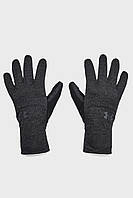 Мужские темно-серые перчатки UA Storm Fleece Gloves Under Armour ,L,XL, 1365958-001