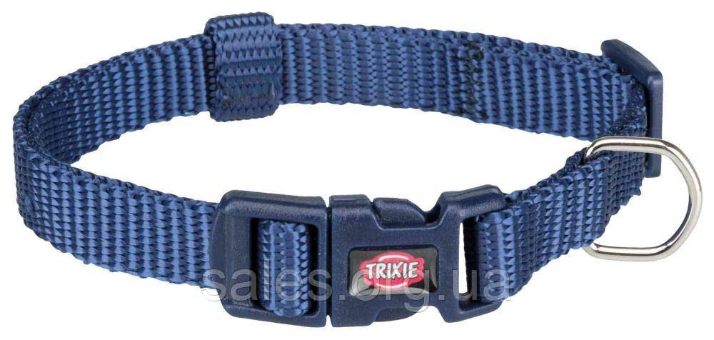 Нашийник Trixie Premium нейлон L-XL 40-65 см 25 мм Індиго (4053032020597) SC, код: 7573688