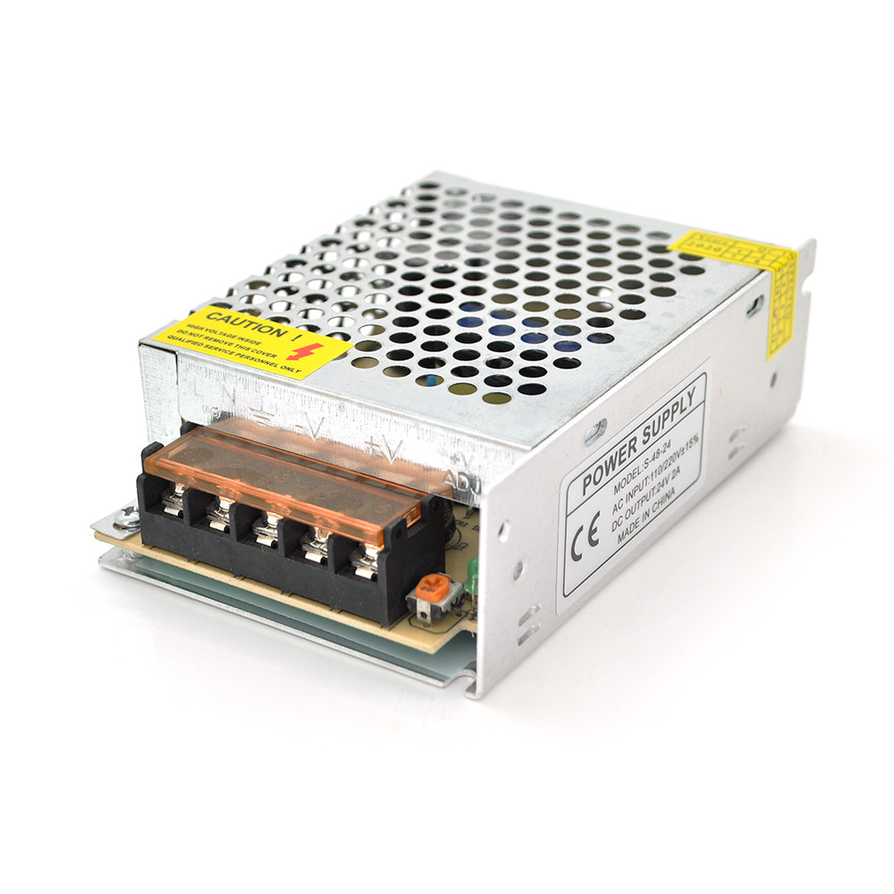 DC Импульсный блок питания 24В 2А (48Вт) перфорированный (ID#1999242839 ...