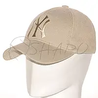 Бейсболка молодежная пятиклинка демисезонная кепка с регулятором размеру вельветовая ткань NY BVH22506