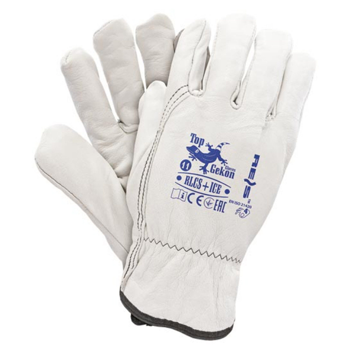 Утеплені шкіряні захисні рукавички RLCS+ICE W розмір 11 XXL
