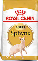 Сухой корм для взрослых кошек Royal Canin Sphynx Adult 10 кг (3182550758857) (2556100) KB, код: 7581558