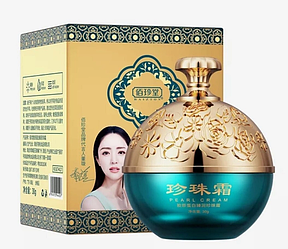 Крем для лица с жемчугом и коллагеном Baizton