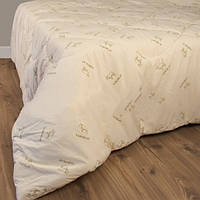 Одеяло стеганое меринос 170х205 см, одеяло из шерсти мериноса зимнее Ярослав