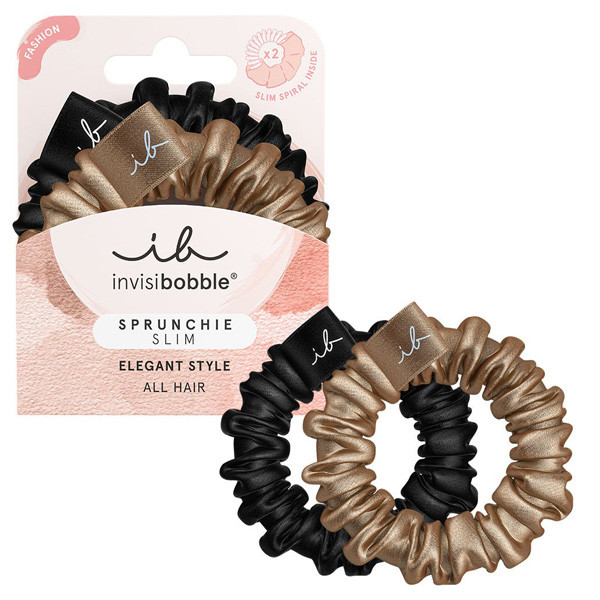 Резинка-браслет для волосся Invisibobble Sprunchie Slim True Golden
