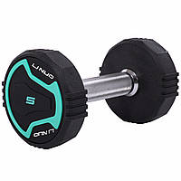 Гантель суцільна професійна (1 шт) LI NUO TA-3614-5 1 шт 5 кг