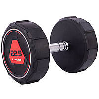 Гантель суцільна професійна (1 шт) LI NUO TA-3618-22_5 1 шт 22.5 кг