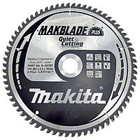 Диск пильный по дереву 260х30 мм 70T Makita Makblade Plus B-08707