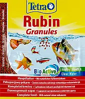 Корм для аквариумных рыбок в гранулах Tetra Rubin Granules для яркости окраски 12г. TETRA 193765