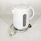 Електрочайник MAGIO MG-100, електронний чайник, чайник дисковий, гарний електричний чайник, фото 4