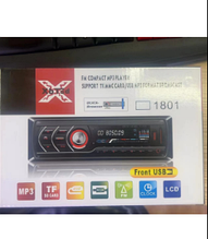 Автомагнітола 1DIN MP3 1801 RGB