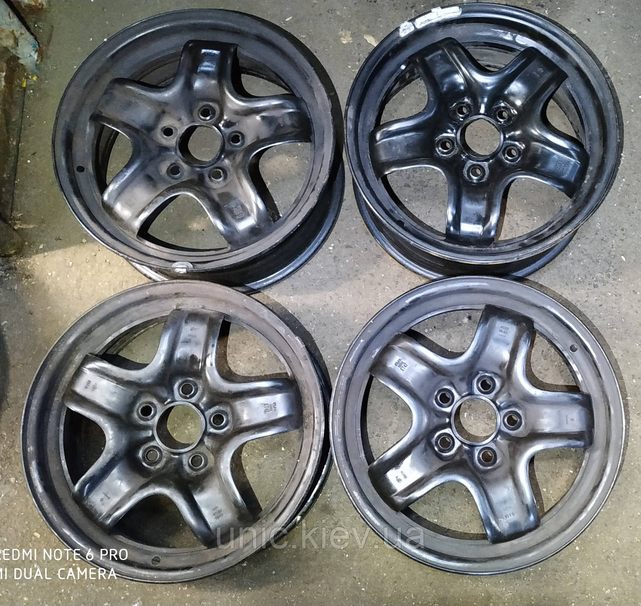 Диск колісний R16 Рено Меган 3 / Сценік 3 б/в