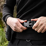 Сумка поясна тактична А07 ЧОРНА, фото 3