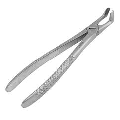 Щипці для видалення третіх нижніх молярів, лівосторонні, вигнуті, Ridni