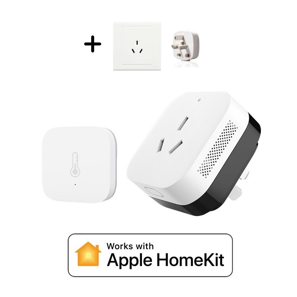 Комплект Контролер Xiaomi Aqara P3 HomeKit Air Conditioner Controller Wi-Fi+ZigBee3.0 (KTBL12LM) Розетка Шлюз