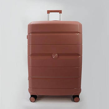 Валіза дорожня 3 в 1 трійка на колесах поліпропілен у різних кольорах Cans