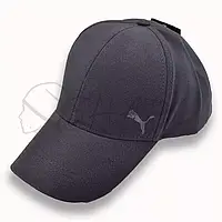 Бейсболка брендовая из плотного коттонас маленькой вышивкой кепка универсальная с металлическим регулятором