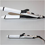 Утюжок плойка для волосся 2 в 1 Adler AD 2104 (50 Вт, керамічне покриття, вирівнювання або завивка), фото 3