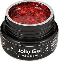 Глітер гель Jolly Червоний 8 мл