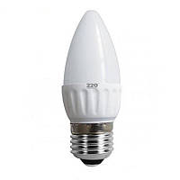 Лампа светодиодная 220ТМ (Sokol) Свеча (6W, 220V, 4100К, E27)