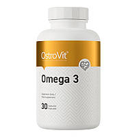 Жирные кислоты OstroVit Omega 3, 30 капсул